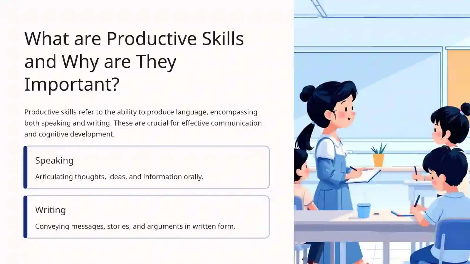 Methods of Teaching Productive Skills in Primary Schools 2
