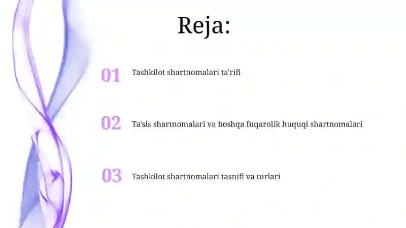 Tashkilot shartnomalarining tizimli ahamiyati 2