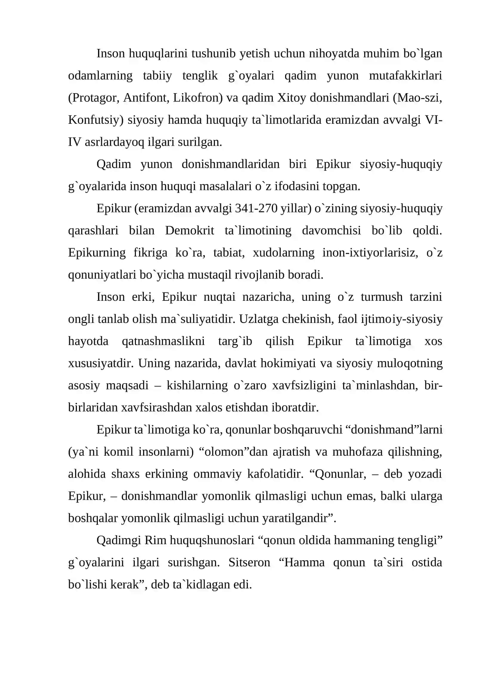 Siyosiy boshpana olish huquqi. 2