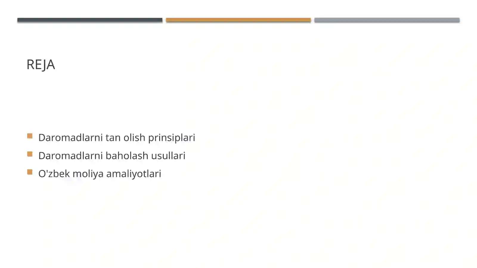 Daromadlarni tan olish va baholash 2