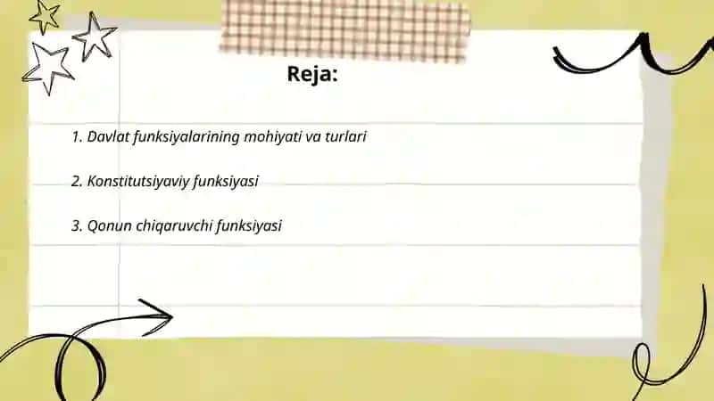 Davlat funksiyalari 2