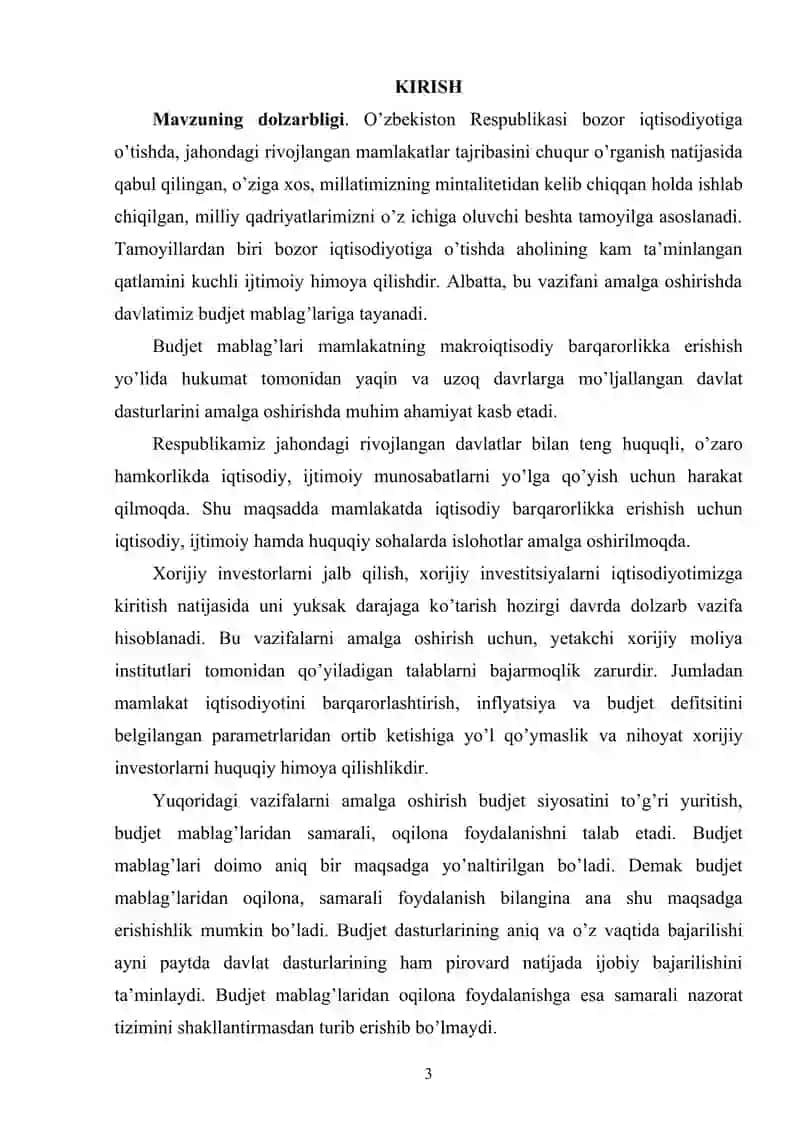 MAHALLIY BYUDJETLAR DAROMADLARINING SHAKLLANISHIDA UMUMDAVLAT SOLIQLARINING O'RNI VA AHAMIYATI 2
