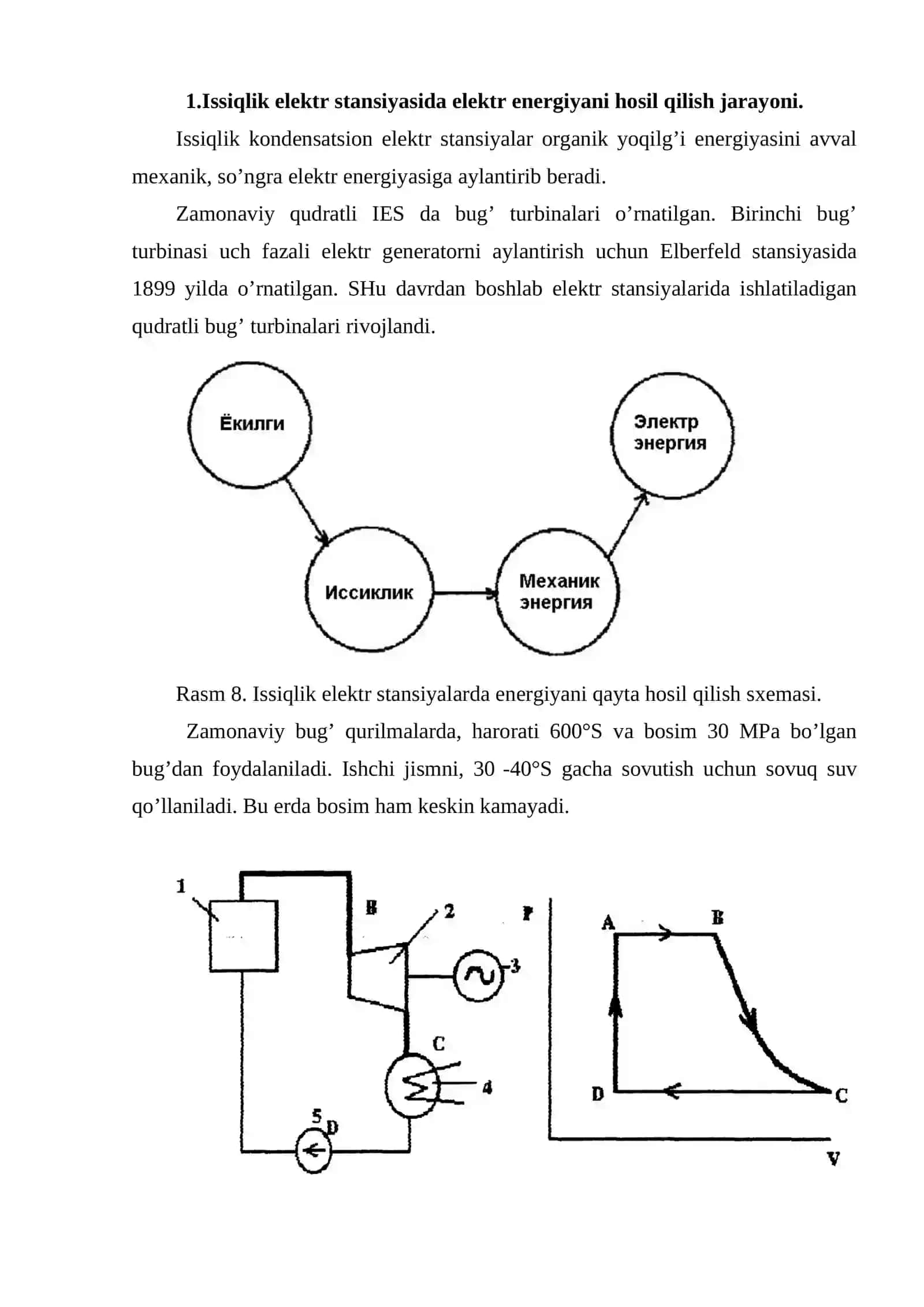 Issiqlik elektr stansiyalari va issiqlik elektr markazlari (ies va iem) 2