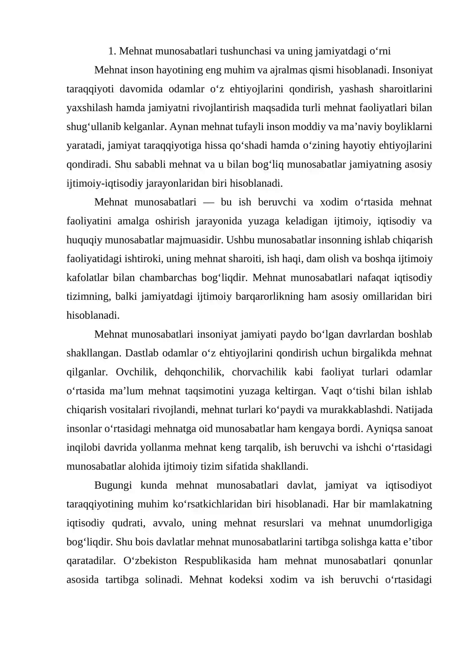 MEHNAT MUNOSABATLARINING IJTIMOIY TABIATI 2