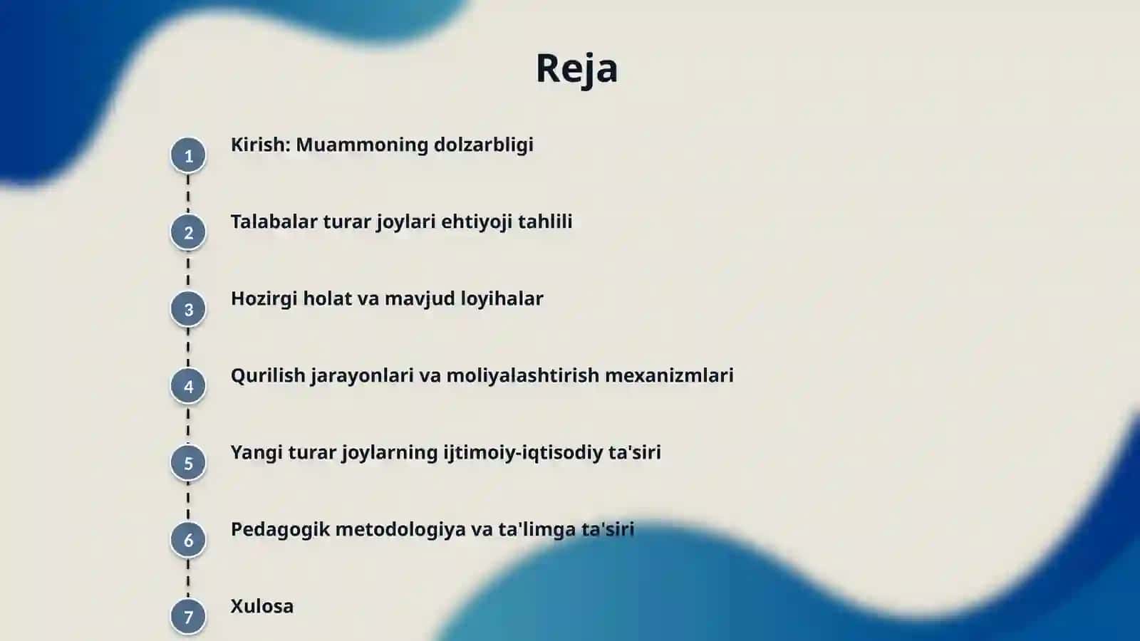 Qariyb 100 ming o'rinli talabalar turar joylarini barpo etish 2