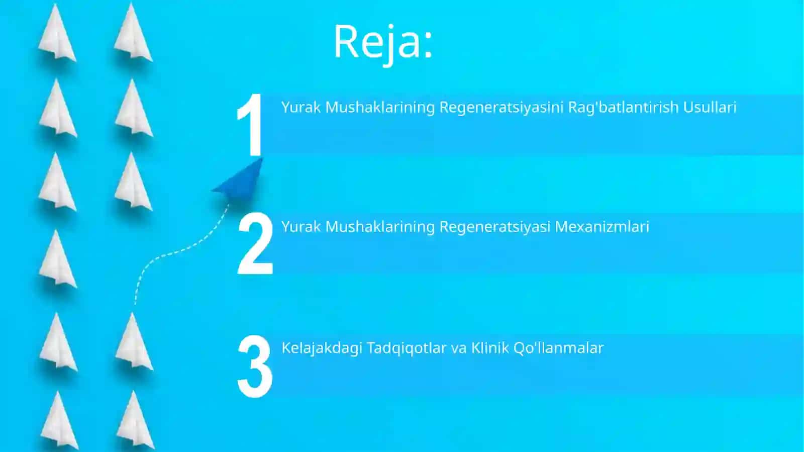 Yurak mushagi regeniratsiyasi 2