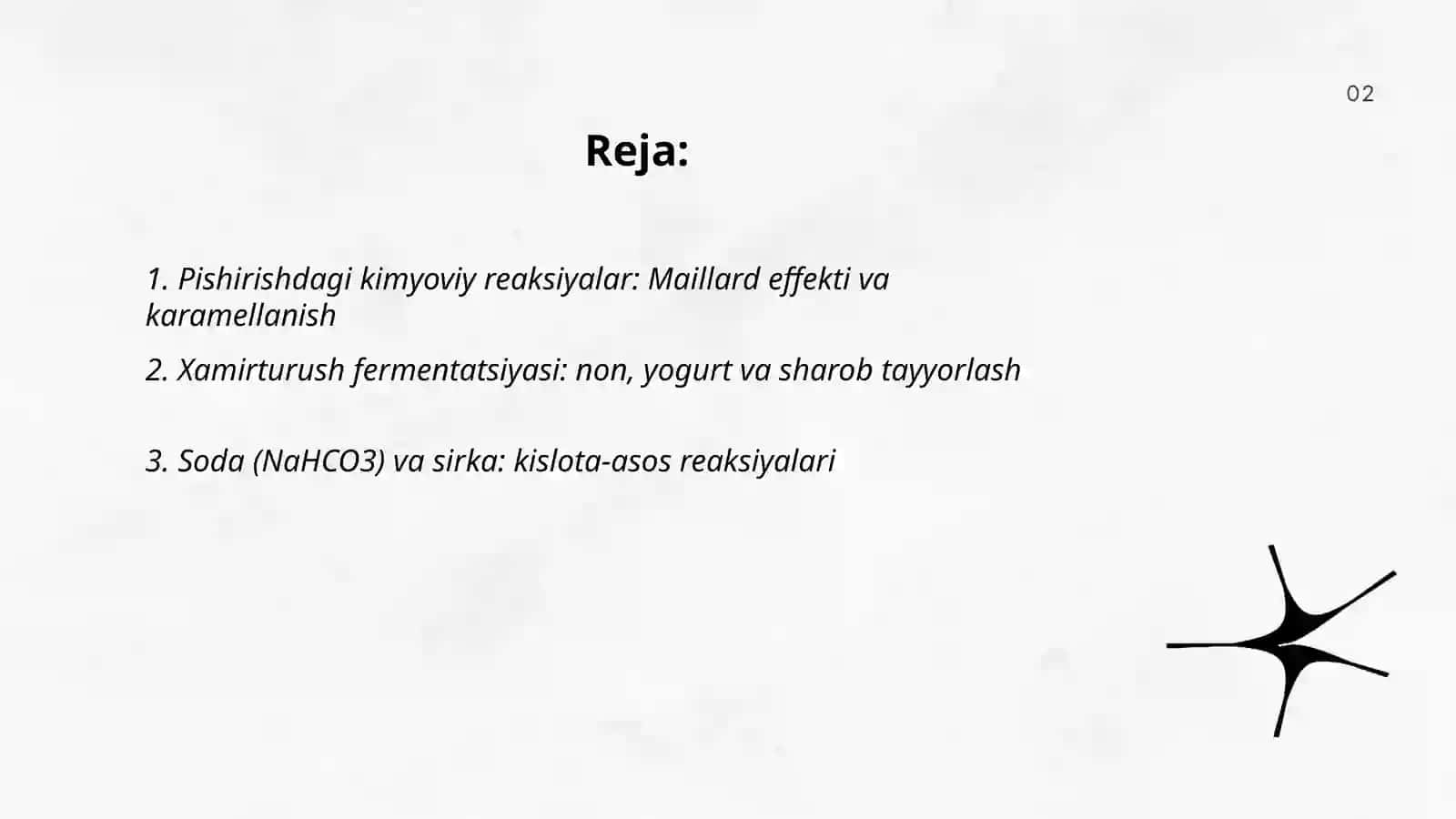 Uydagi Kimyoviy reaksiyalar 2