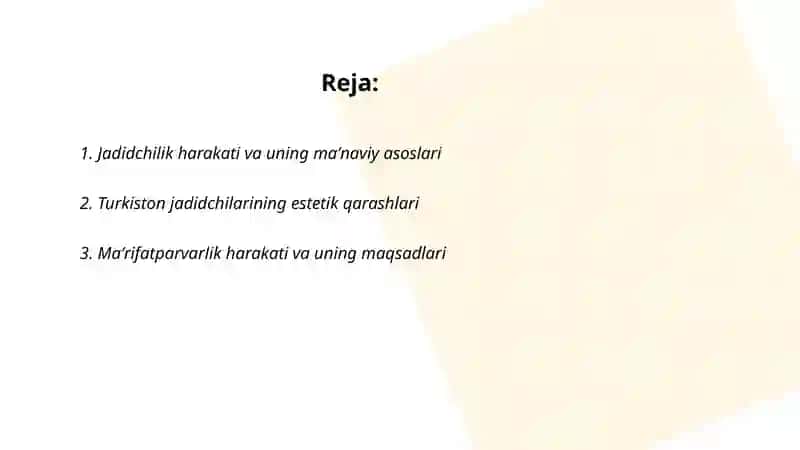Turkiston jadidchi maʼrifatparvarlarining estetik qarashlari 2