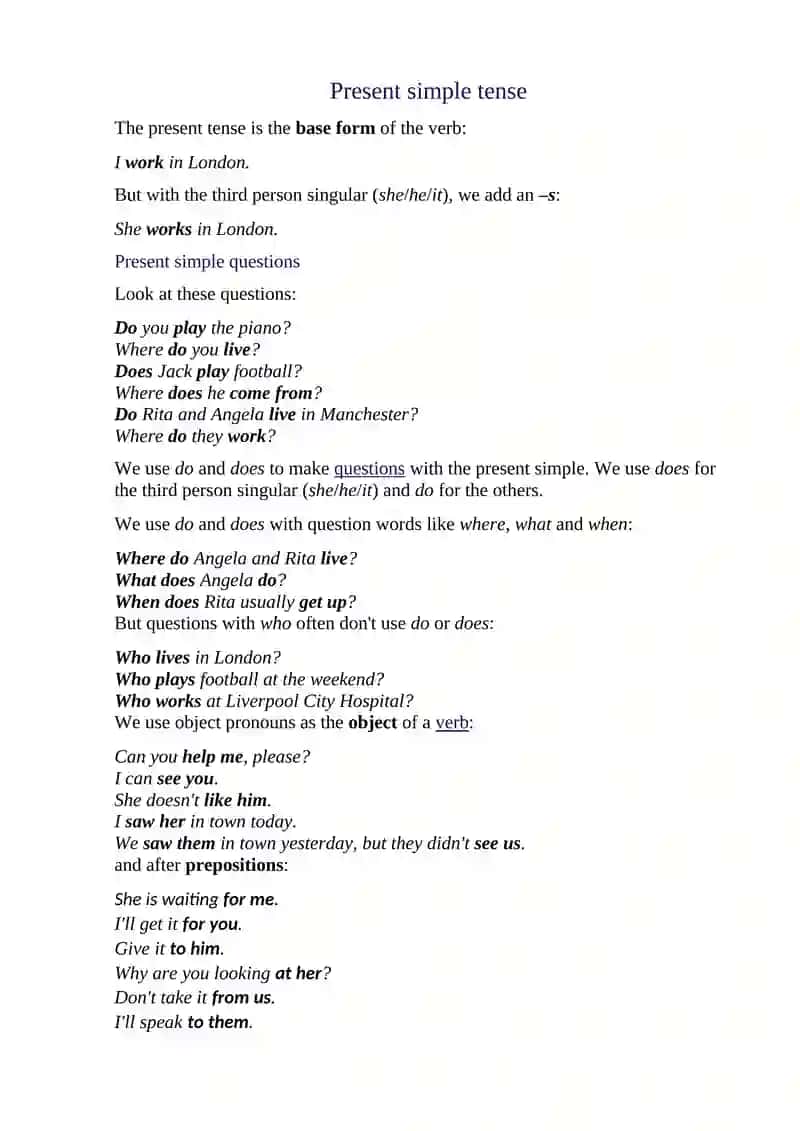 LESSON 2. Text. About friend 2