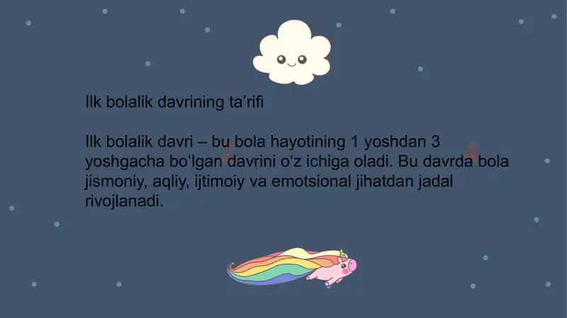 Ilk bolalik davri psixologiyasi 2