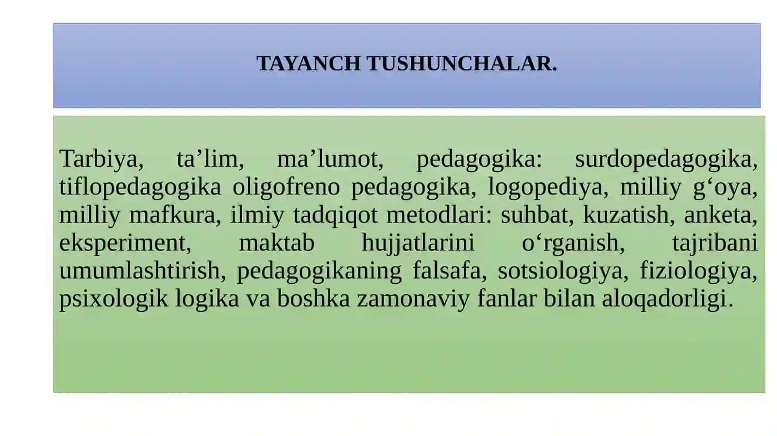 O’ZBEKISTON RESPUBLIKASIDA TA’LIM TIZIMINI RIVOJLANTIRISHNINIG KONSEPTUAL ASOSLARI 2
