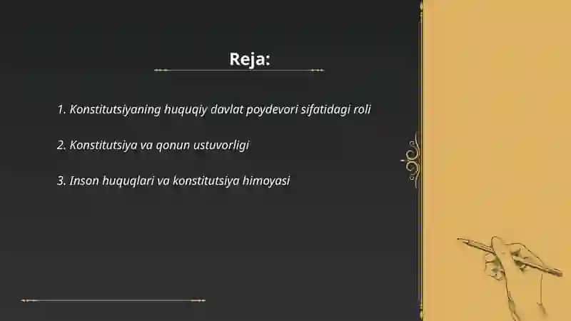 Konstitutsiya - huquqiy davlat va baxtiyor jamiyat poydevori 2