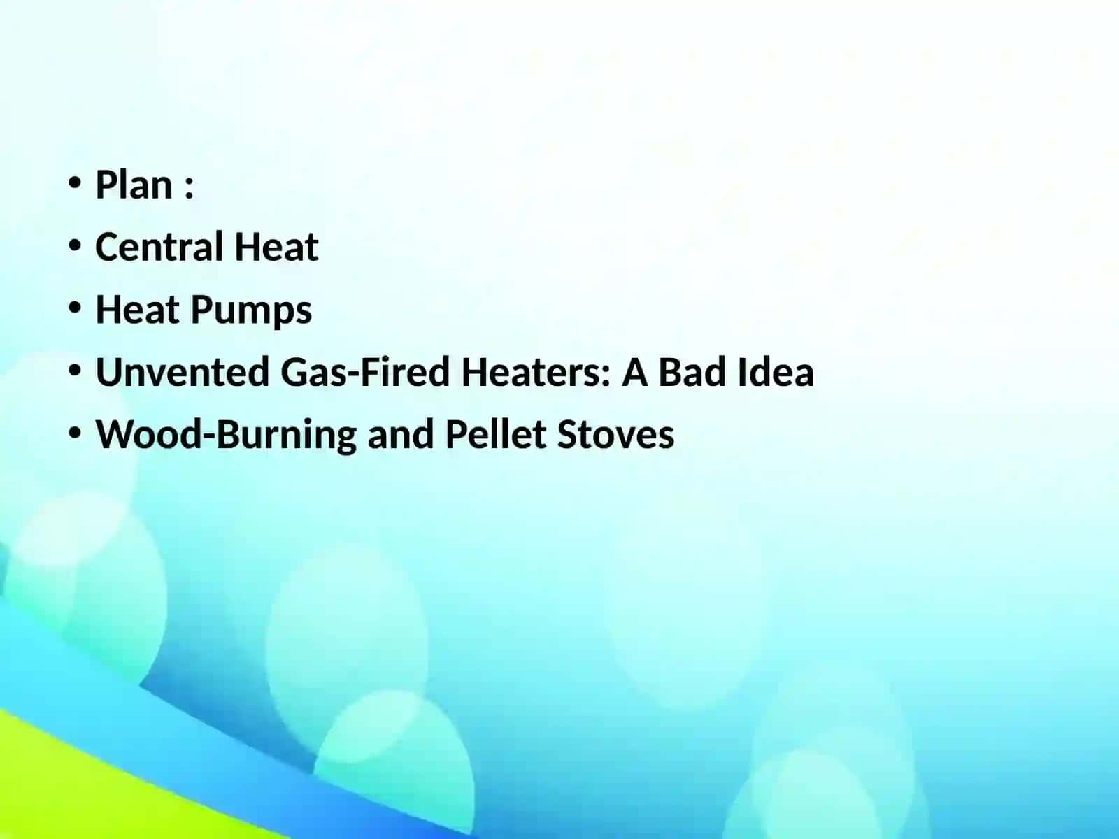 Types of Heating Systems 2