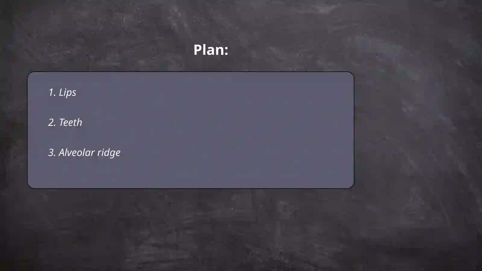 Organs of speech 2