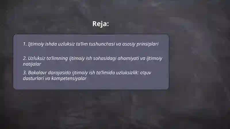 Malaka oshirish qayta tayyorlash markazlari(xalqaro va milliy tajriba) 2