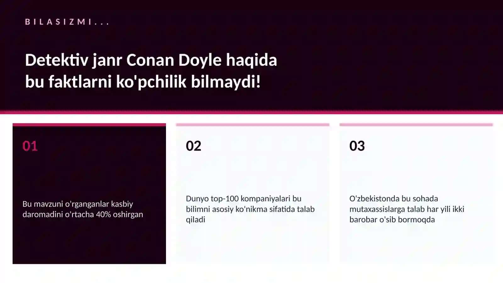 Detektiv janr Conan Doyle 2