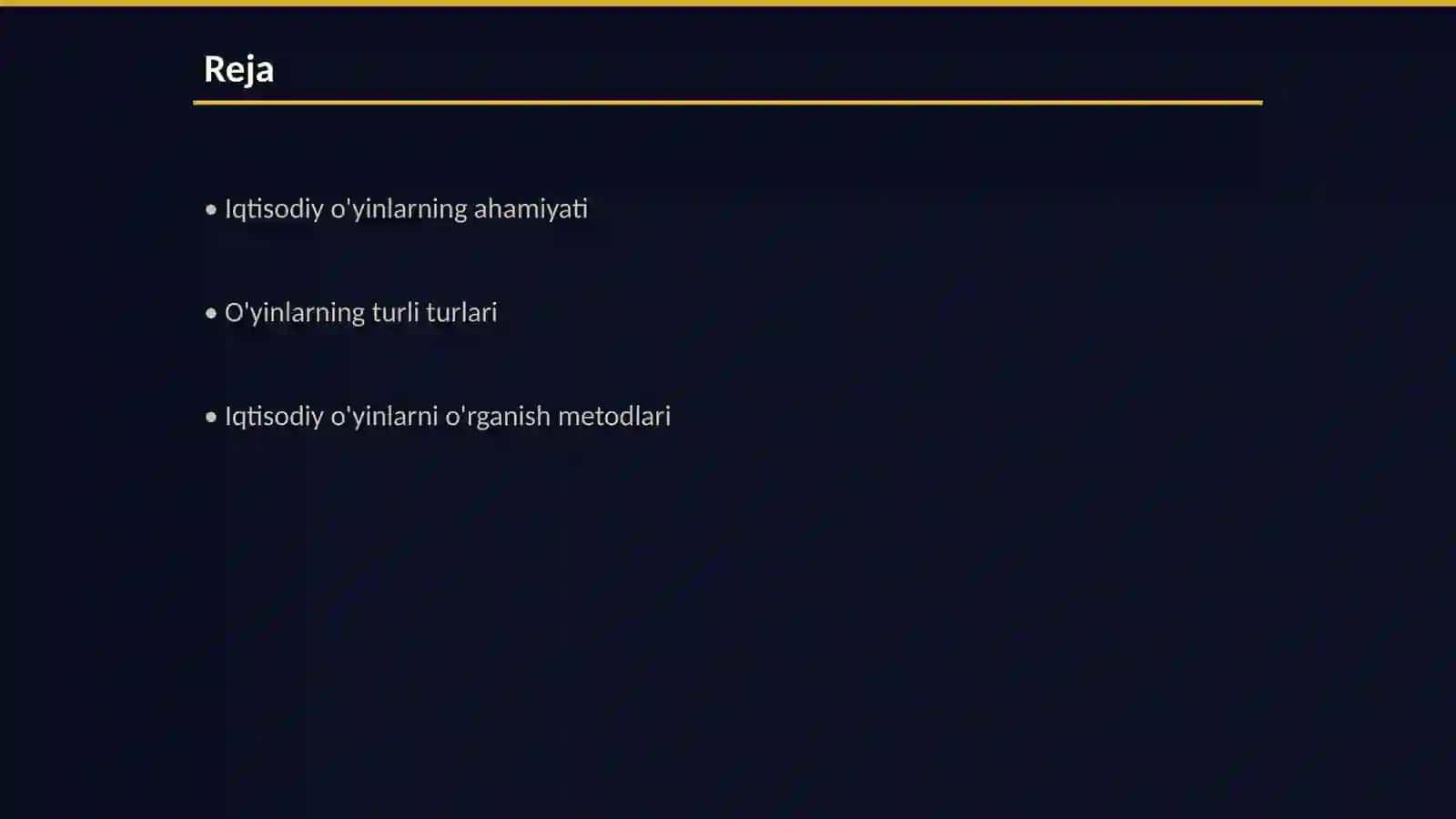 Bolalar uchun iqtisodiy o'yinlar 2