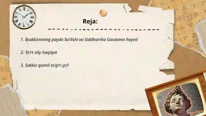 Buddizm tarixi va ta'limoti 2