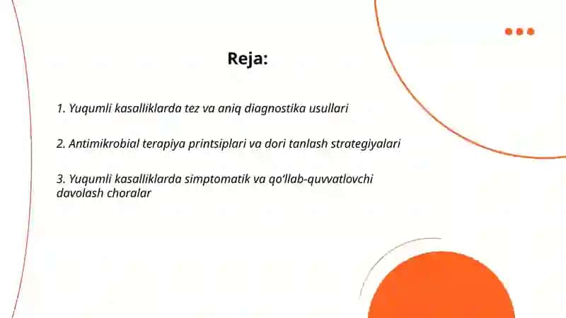 Yuqumli kasalliklarda davolash choralari 2