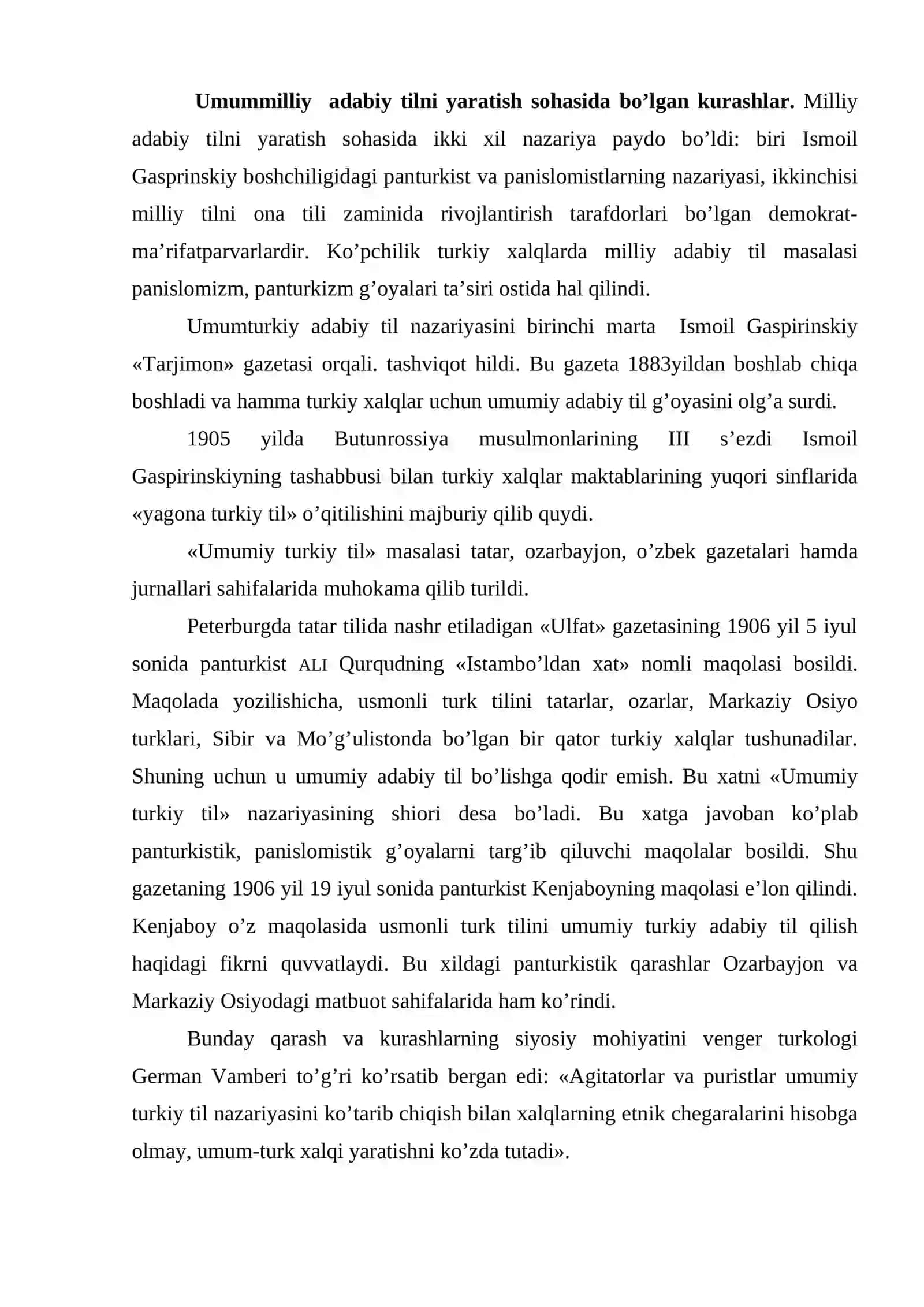 1905 yildаn 1917 yilgаchа bo’lgаn dаvrdаgi o’zbek  аdаbiy tili 2