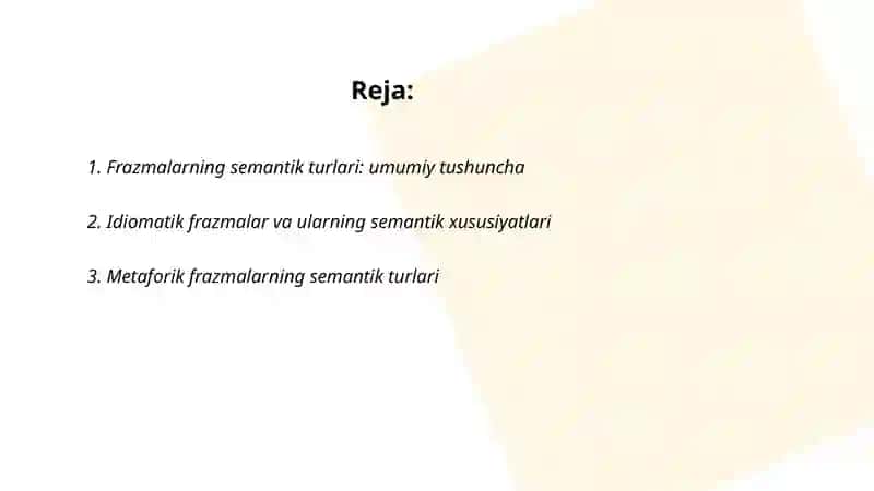Frazmalarning semantik turlari omonim sinonim antonim 2