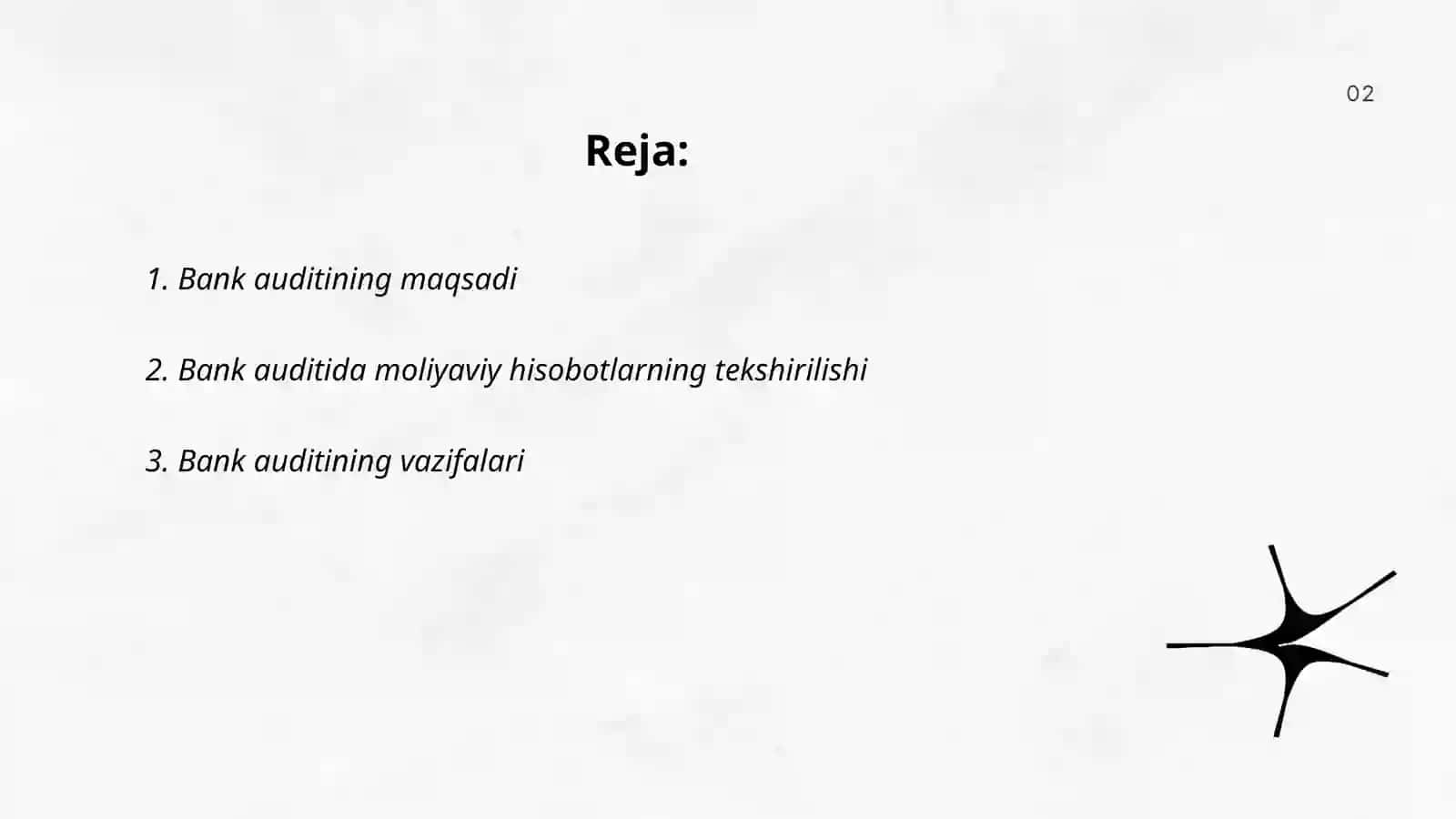 Bank auditing maqsad va vazifalari 2