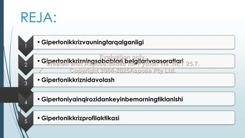 GIPERTONIK KRIZNI DAVOLASH 2
