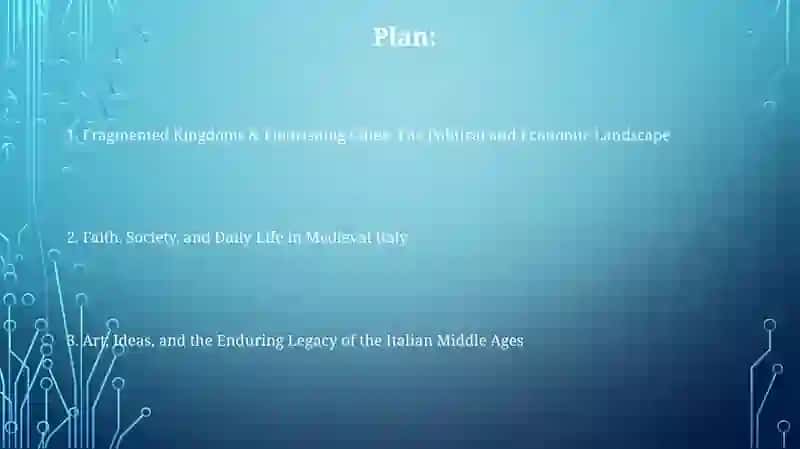 Fragmented Kingdoms & Flourishing Cities: The Political and Economic Landscape 2