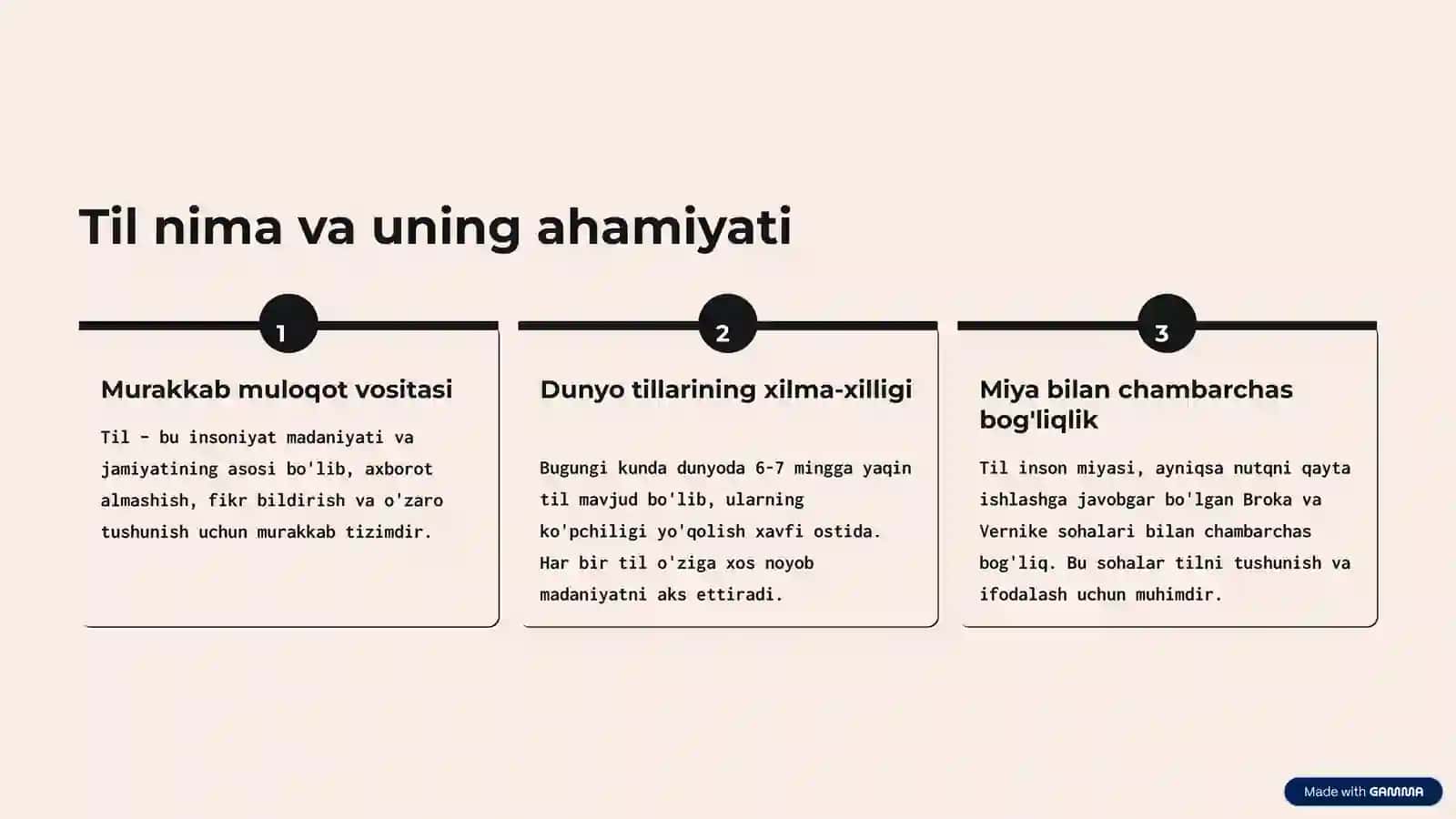 Tilning paydo bo‘lishi Insoniyatning eng buyuk sirlaridan biri 2