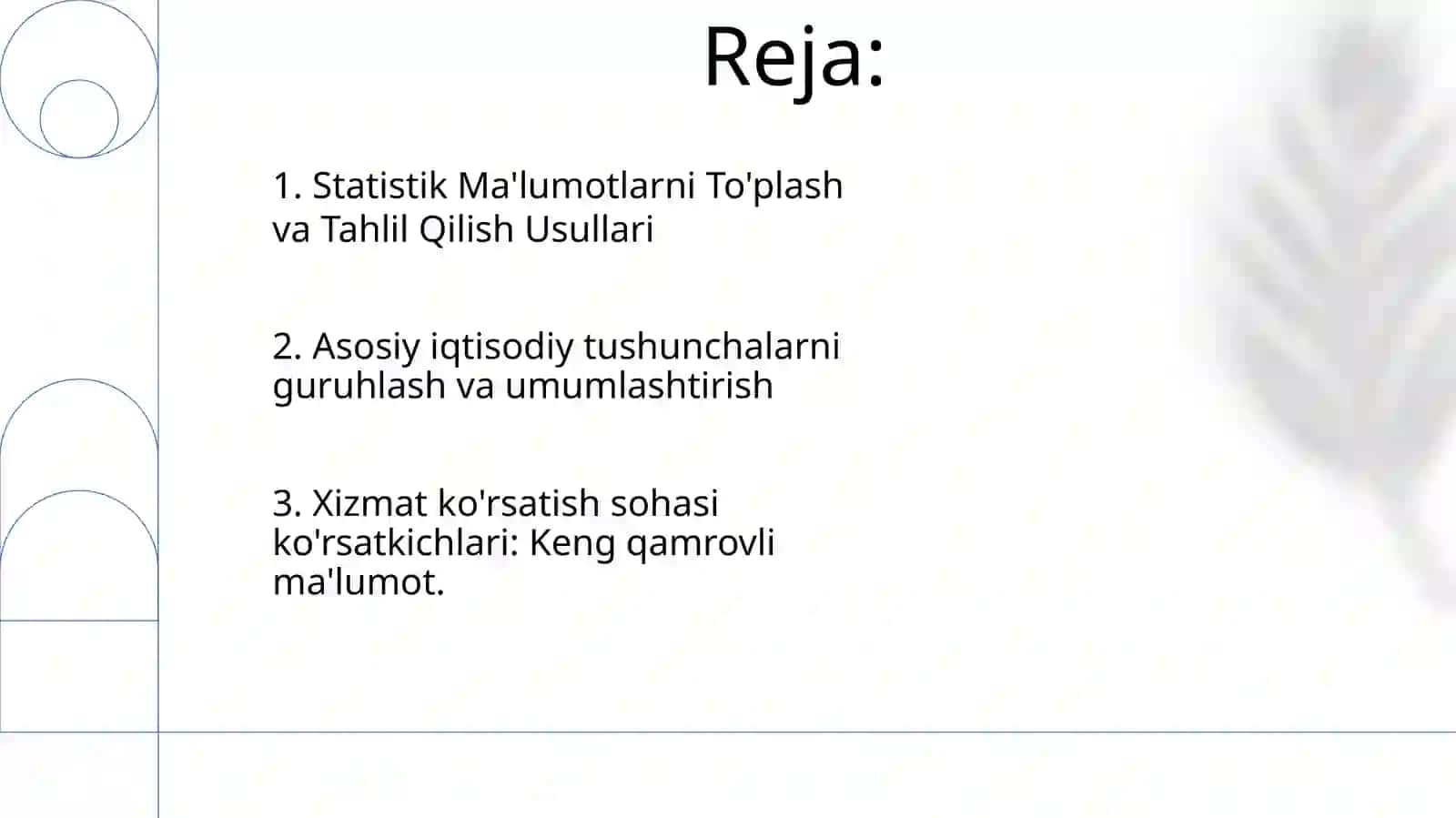 Statistik Ma'lumotlarni To'plash va Tahlil Qilish Usullari 2