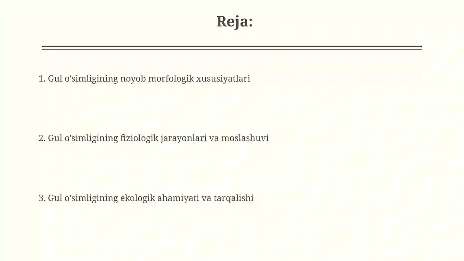 Atirgul ôsimligining ôziga xos ôsimliksifatidagitahlili 2