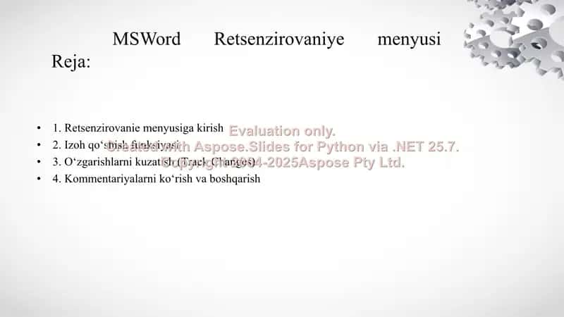 Microsoft Word 2