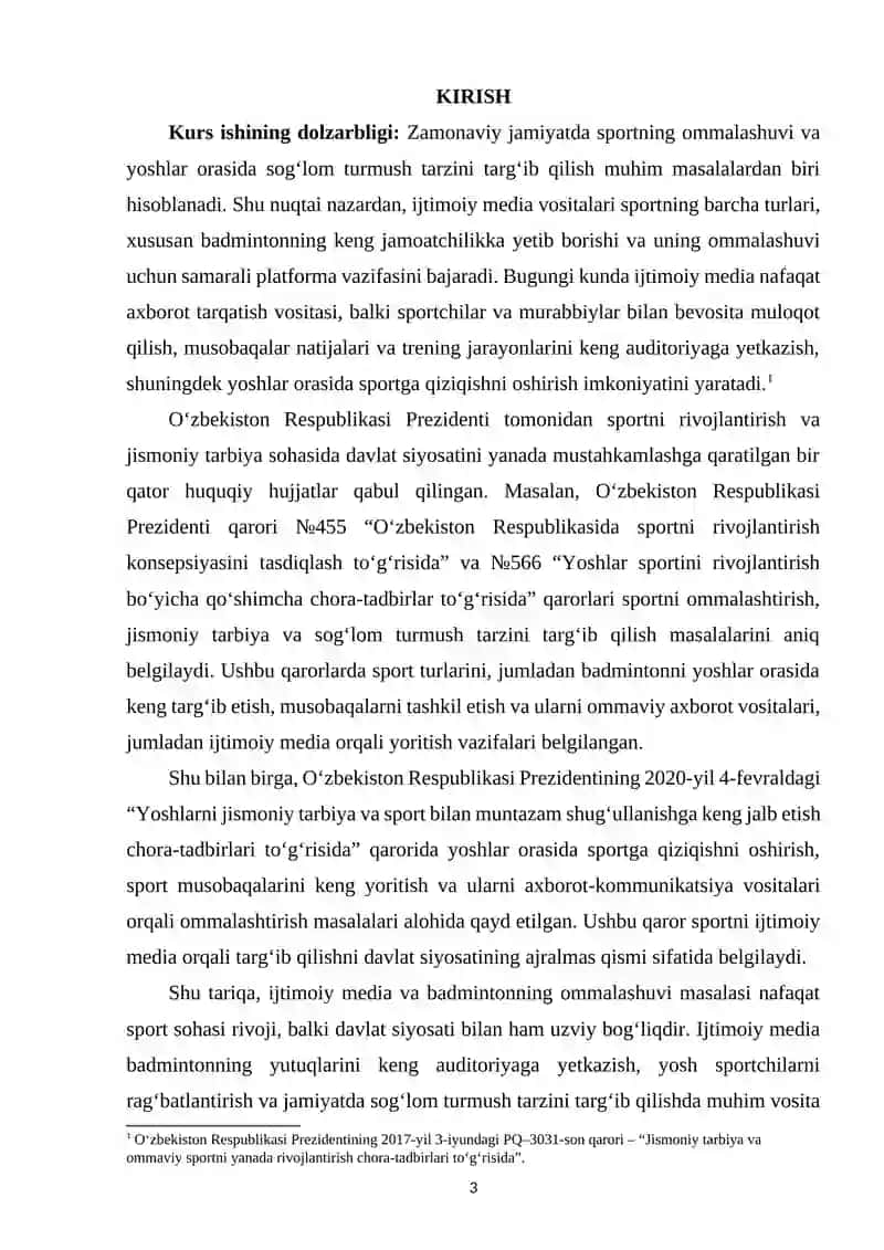 Ijtimoiy media va badmintonning ommalashuvi 2