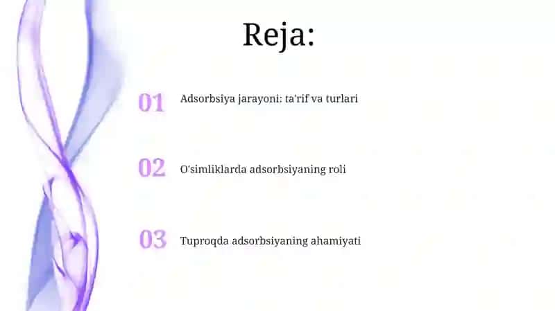 Adsorbsiya jarayoni: ta'rif va turlari 2