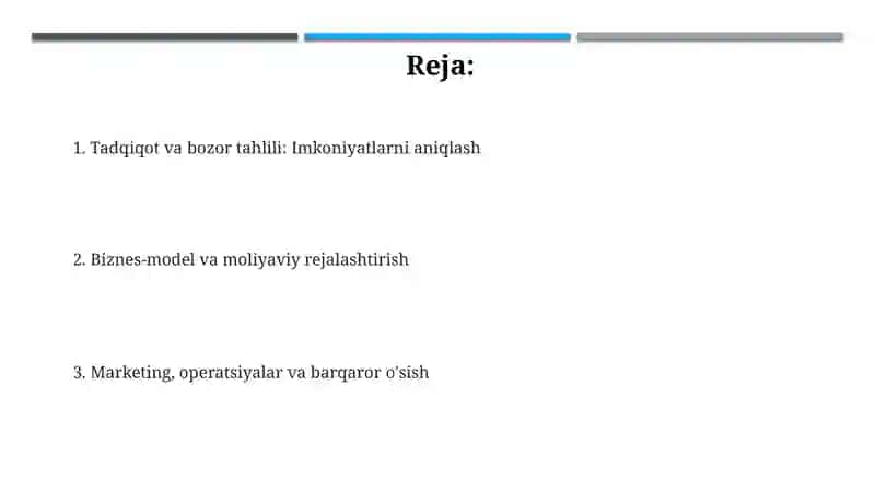 Tadqiqot va bozor tahlili 2