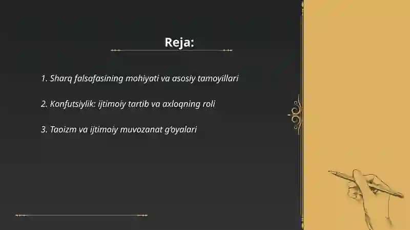 Sharq falsafasining mohiyati va ijtimoiy taraqqiyotidagi roli 2