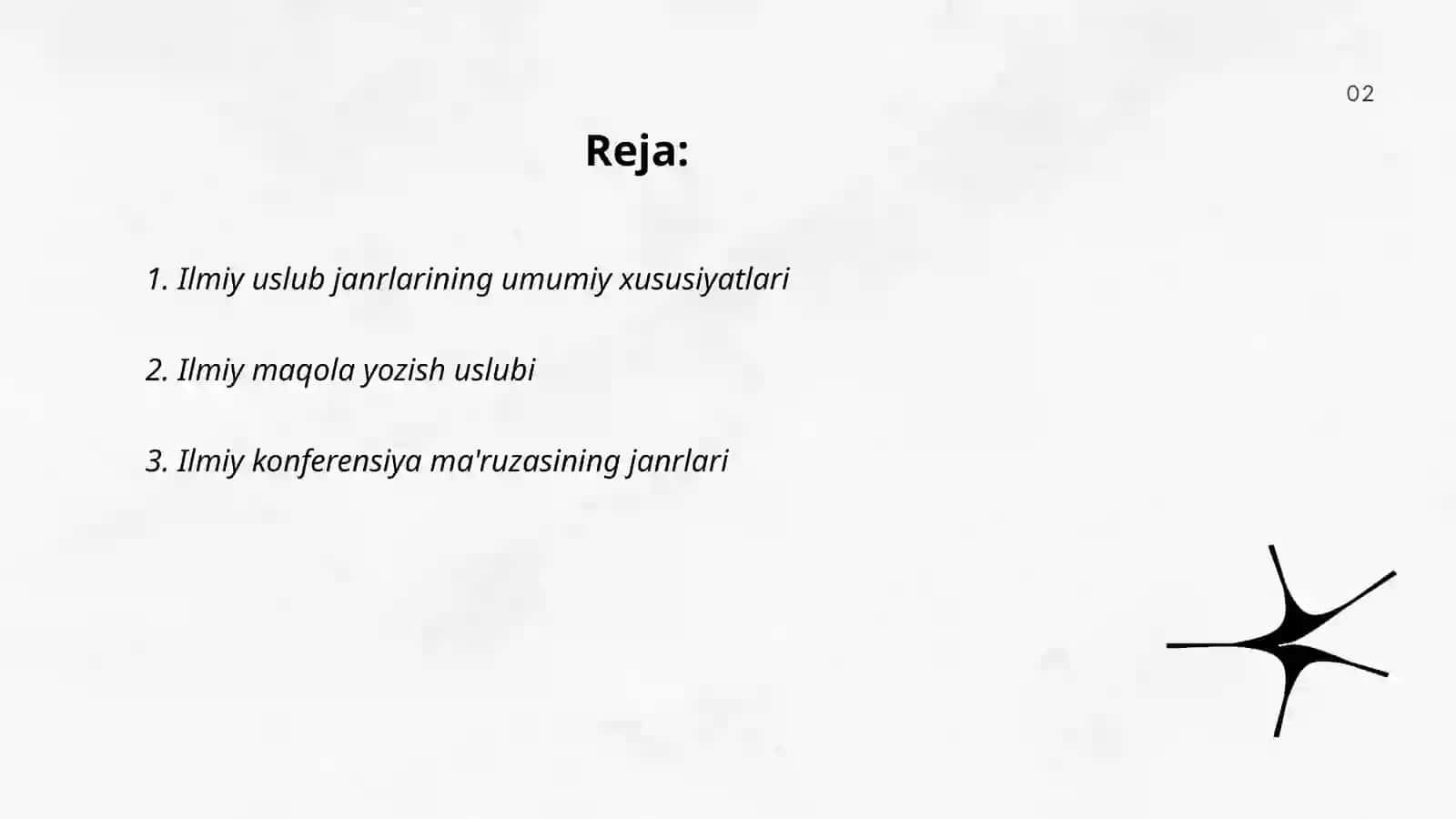 Ilmiy uslub janrlari. Kurs ishi 2