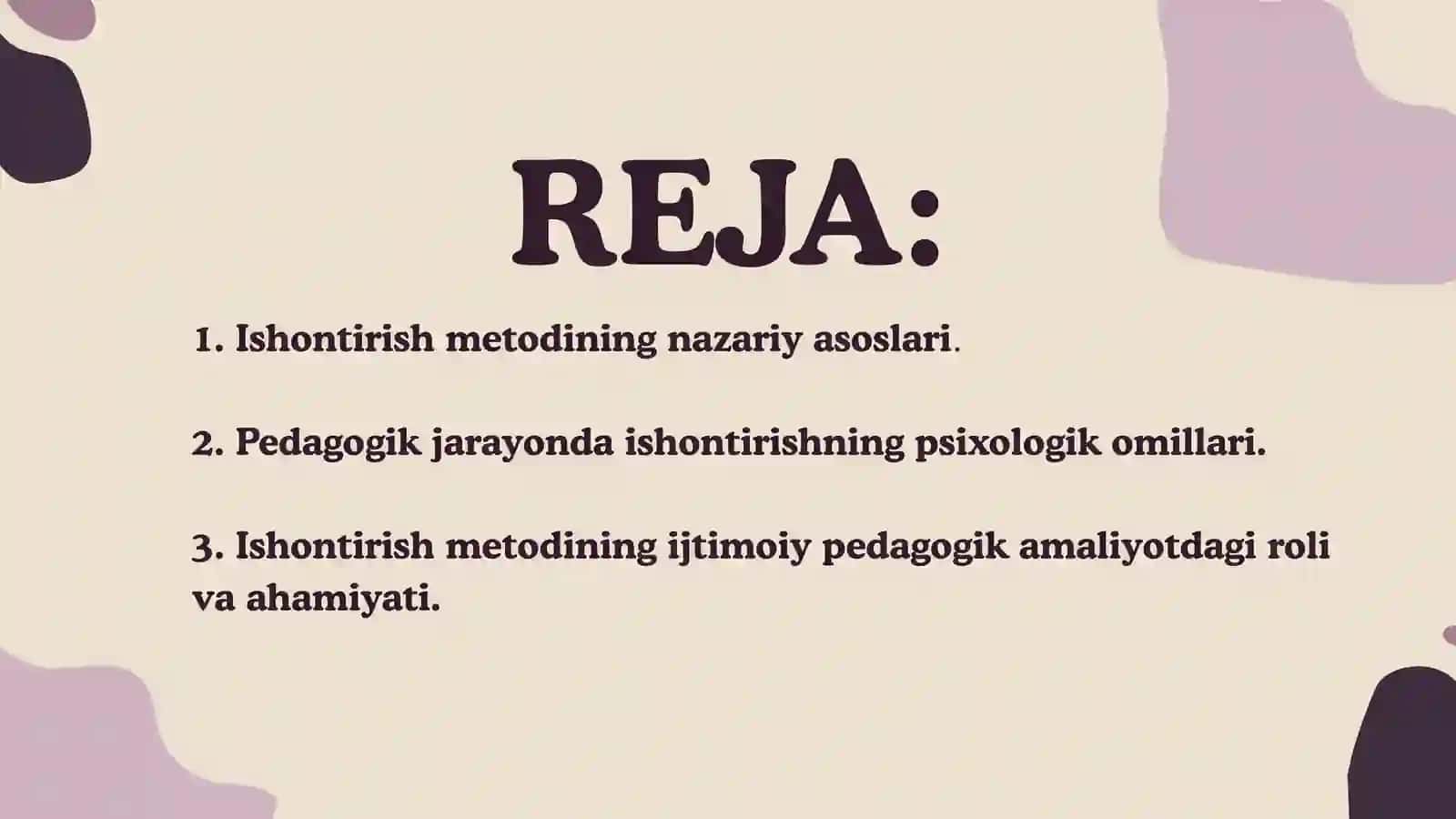 IJTIMOIY PEDAGOGIKADA ISHONTIRISH METODI 2
