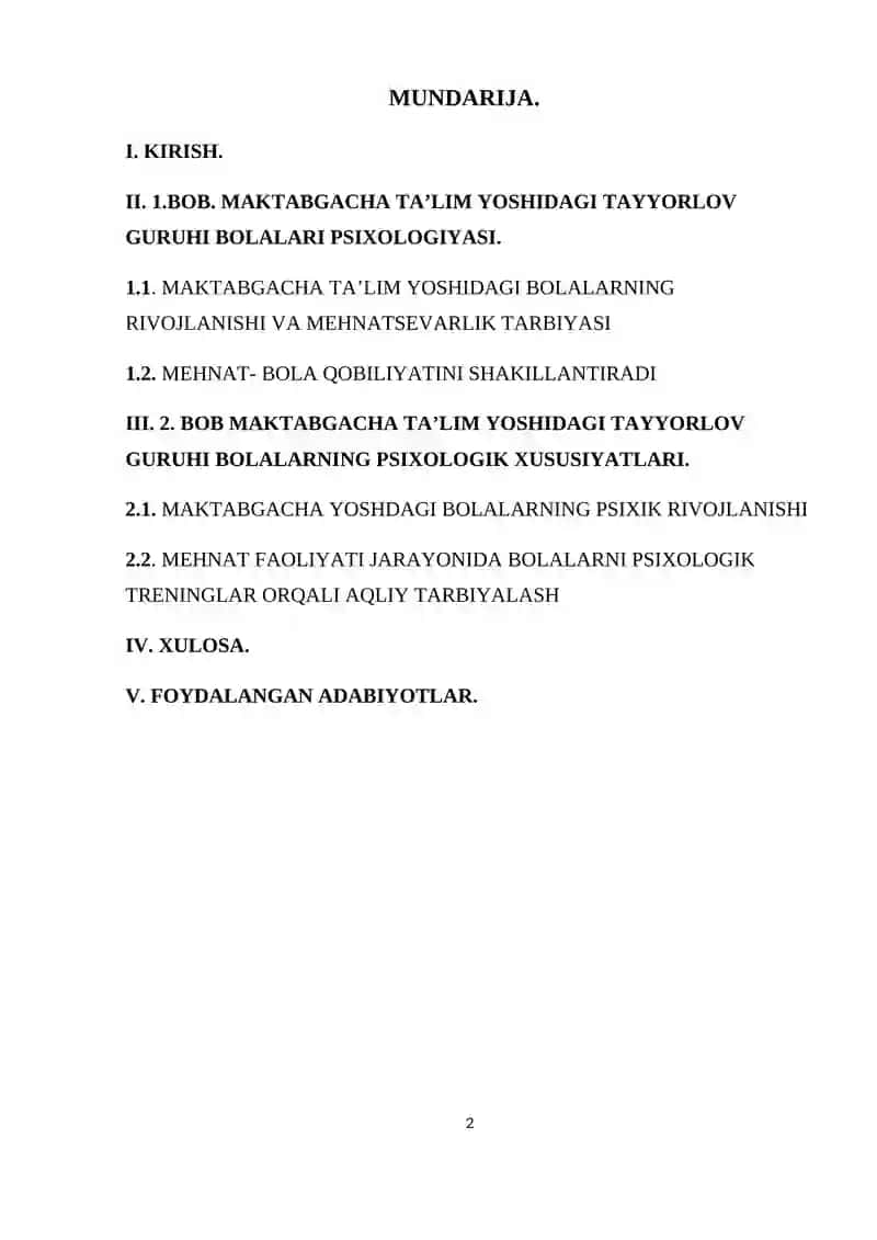 Diqqat kontsentratsiyasini eksperimental o'rganish. 2