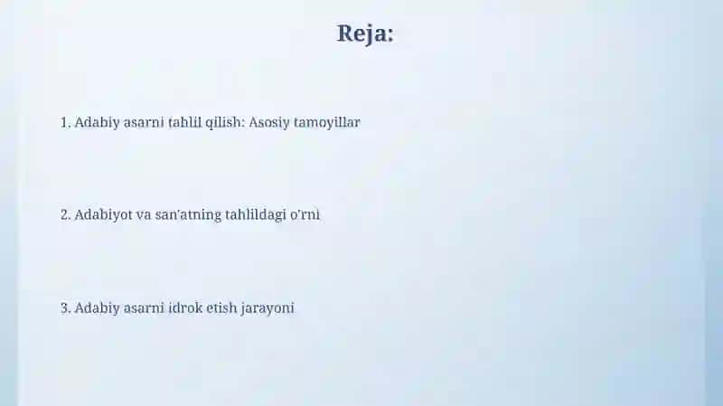 Adabiy asar tahlili 2