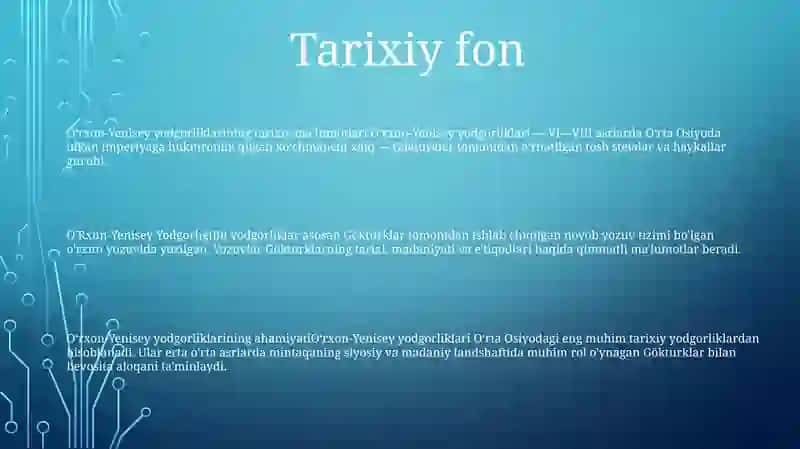 O'Rxun-Yenisey Yodgorligi 2