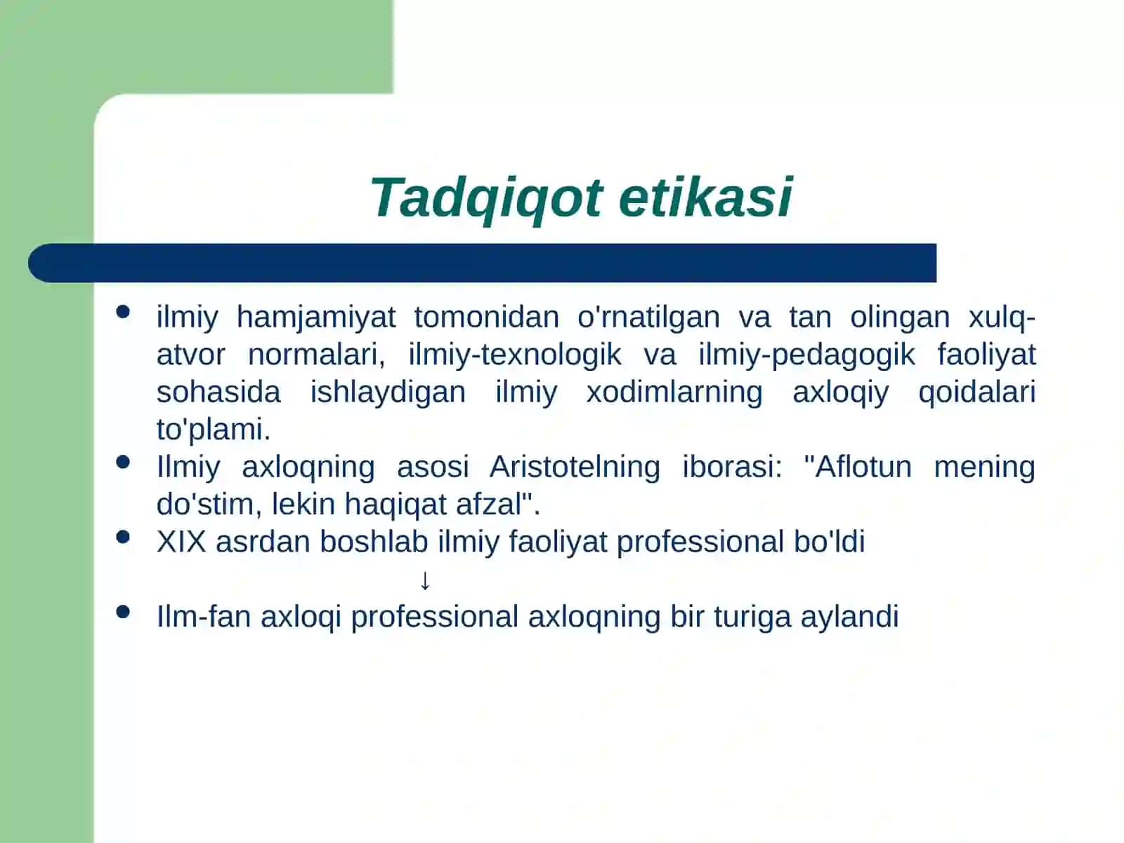 Tadqiqot etikasi 2