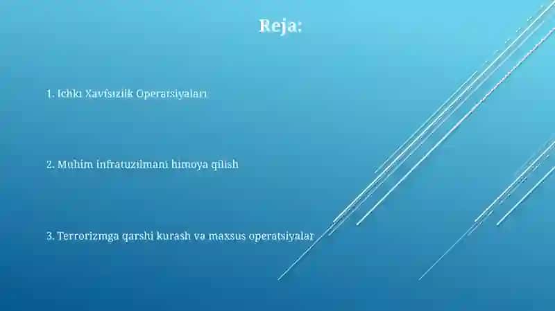 O'zbekiston Respublikasi Milliy Gvardiyasi va Faoliyati 2