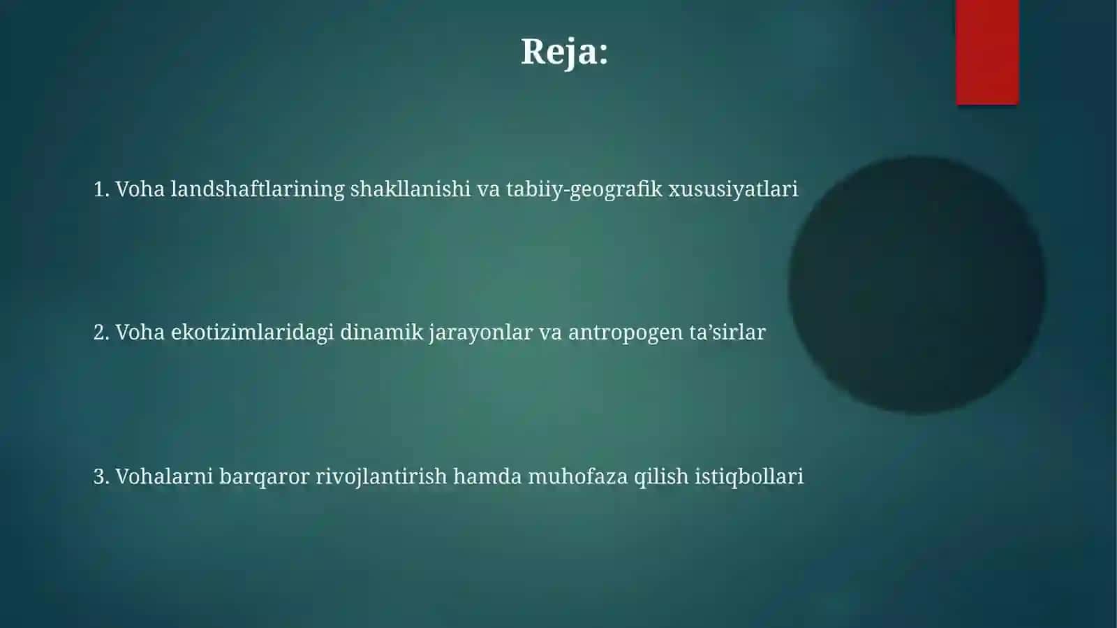 Vohalandshaftlarivaulardayuzberayotgantabiiygeografikjarayonlartahlili 2