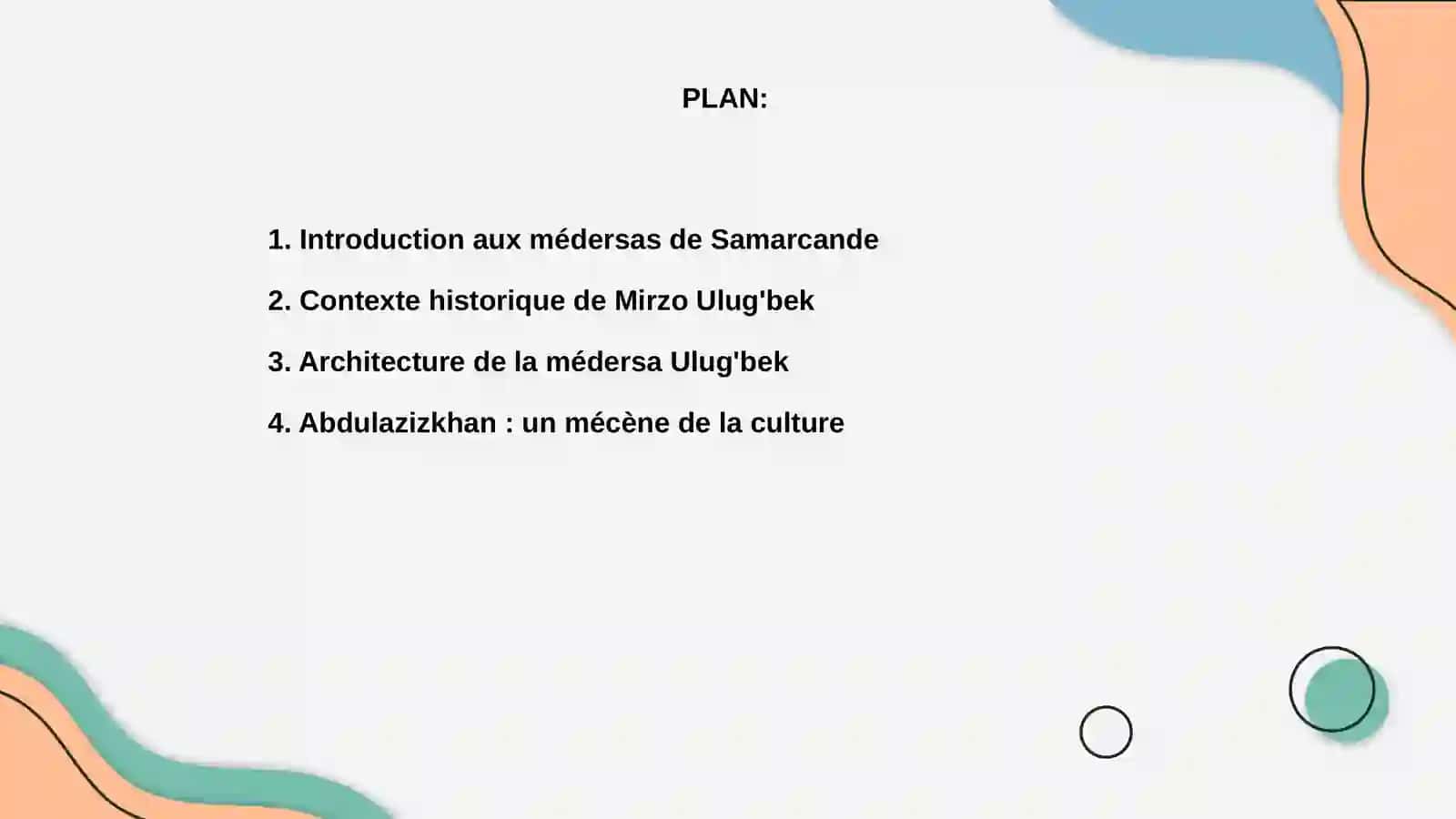 La médersa Mirzo Ulug'bek et Abdulazizkhan 2