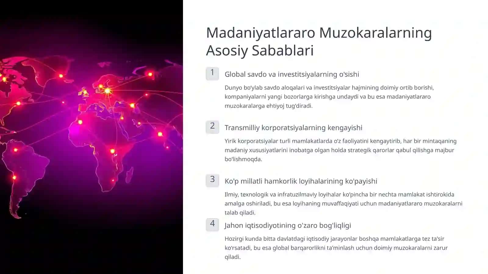Xalqaro va Madaniyatlararo Muzokaralar: Muhandislik Sanʼati 2