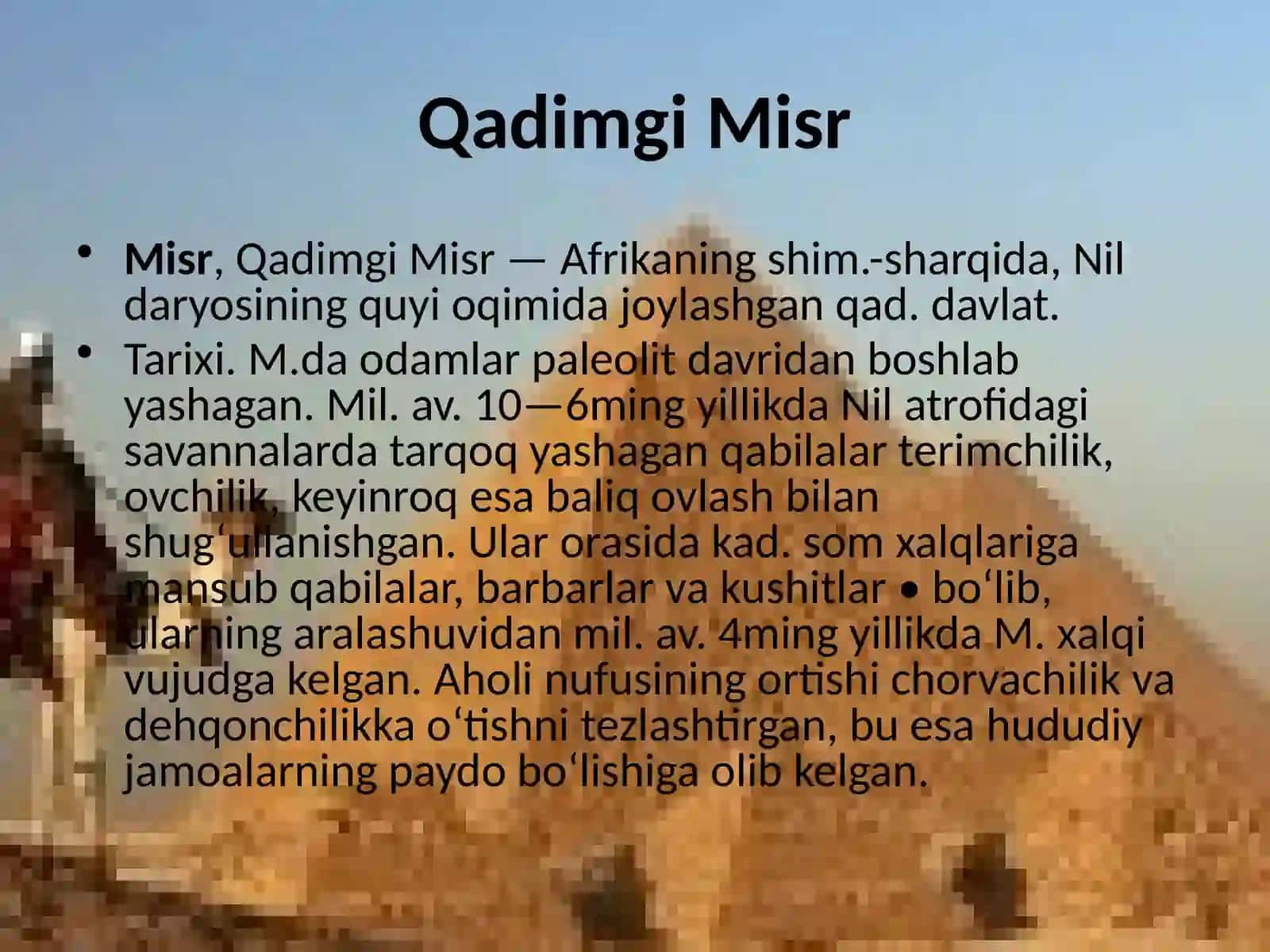 Qadimgi Misr 2