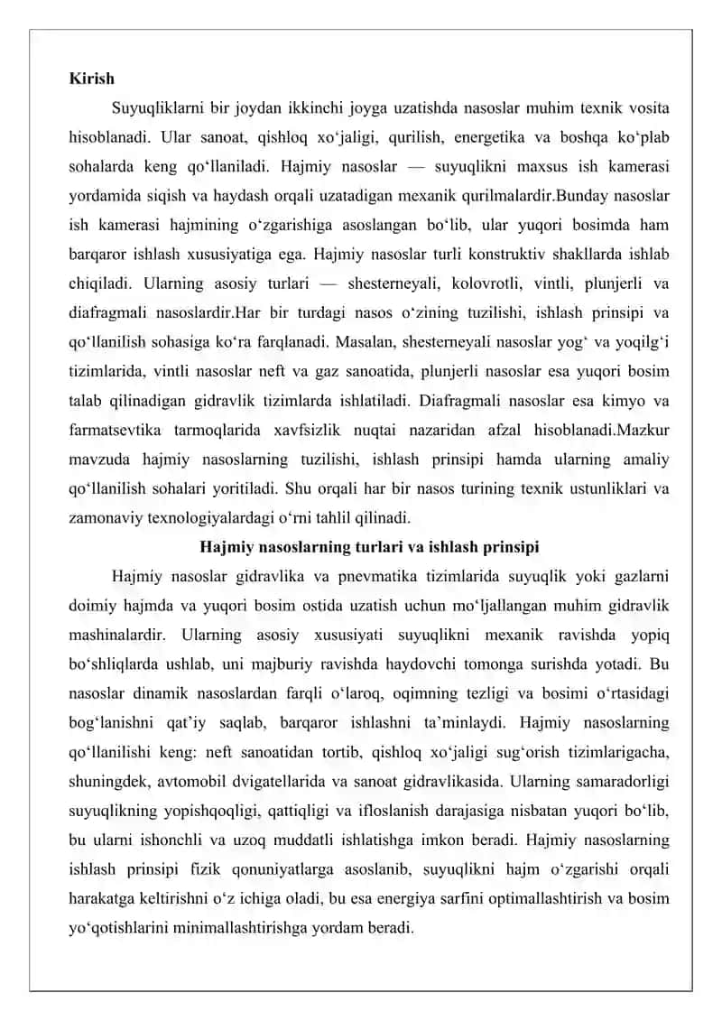 Hajmiy Nasoslar 2