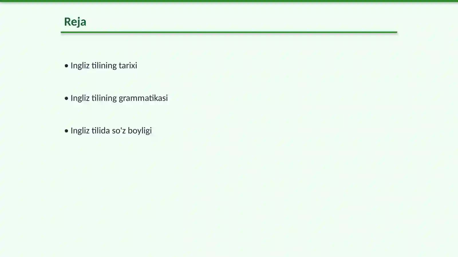Ingliz tili haqida 2