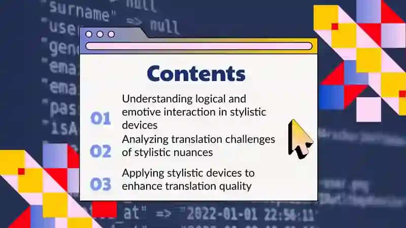 Stylistic devices based on the interaction of logical and emotive meaning in English translation of the novel "Kechavakunduz" 2